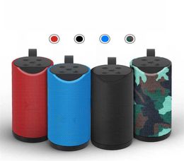 T113 Wireless Bluetooth Speakers 113 Mini Portable Subwoofers Hands Call Stereo Bass Support TF Card TG113 Mp3 Music Player S5456237