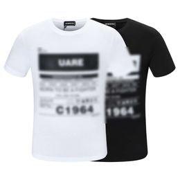 DSQ PHANTOM TURTLE Mens T-Shirts 2024SS New Mens Designer T shirt Paris fashion Tshirts Summer T-shirt Male Quality 100% Cotton Tops Discount