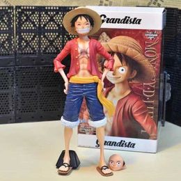 Action Toy Figures 1pcs 27cm Anime One Piece Figurine Luffy PVC Statue Action Figure Monkey D Luffy Classic Model Toy Living Decoration