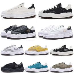 Maison Mihara Yasuhiro Hiking Designer Shoes Toe Cap MMY Fashion Platform Shoes Leather Luxury Flat Loafers Black White Sneakers 65