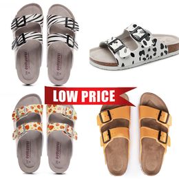Men's and Women's Summer Buckle Adjustable Flat Heel Sandals Pinkf Designer High Quality Fashion Slippers Printed Waterproof Beach Fashion Sports Slippers GAI