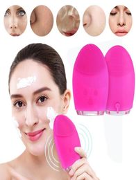 Mini Electric Cleaning Massage Brush Washing Machine Waterproof Silicone Facial Cleansing Devices C1812290151135002091421