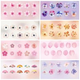 Gift Wrap 50PCS/Roll Fresh Cherry Blossom Petal Decorative Adhesive Washi Tape Creative DIY Journal Diary Scrapbooking Flower Sticker