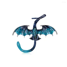 Brooches Punk Personality High-End Dragon Brooch Alloy Clothing Accessories