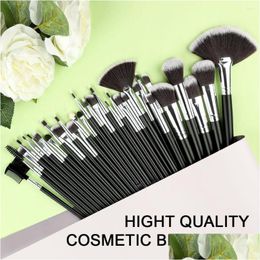 Make-up-Pinsel Omgd 13-32-teiliges Set Cosmetict für Gesichts-Make-up-Tools Frauen Schönheit Professionelle Foundation B Lidschatten Drop Lieferung Dhxpv