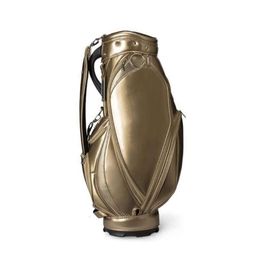 New Designer Golf Bags Color Mirror Leather Event Golf Bucket Bag Golf Clubs High Capacity Good Practicality