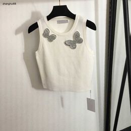 designer women knit vest brand women clothing summer top fashion letter logo round neck ladies t-shirt Asian size M Mar 15