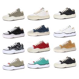 Maison Mihara Yasuhiro Canvas Shoes MMY Designer Shoes Sneaker Run Platform New Casual S Flat Men Women Trainer Outdoor Girl Boy Low Hike Basketball Tennis 35