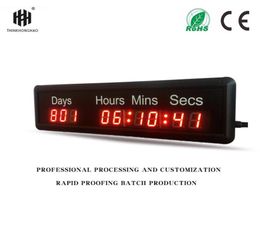 999 days hours minutes and seconds LED display countdown with font timer digital clock indoor infrared remote control high brigh4418582