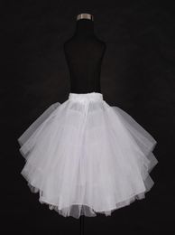 Whole In Stock Petticoats Three Layer Net White Flower Girl Dress Petticoat Cheap Child Crinolines Underskirt5936742