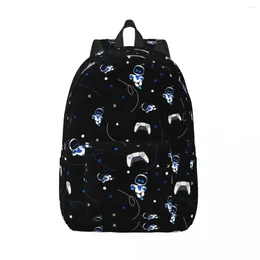 Backpack Astrobot Pattern Playroom Games Fashion Backpacks Women Men Daily School Bags High Quality Rucksack