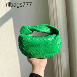 Bottegvenetas Jodie Designer Handbags Buy Aj Knotted Woven Bag Parrot Green Classic Horn Bag One Shoulder Portable Womens Bag D7wz Djgr