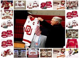 2022 Frozen Four Ship Custom Denver Pioneers DU ICE Hockey Jersey 10 David Makowski, 44 Chris Butler 26 Paul Stastny 25 Matt Carle 42 Mark Rycroft Jerseys3572106