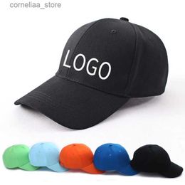 Ball Caps Custom Baseball Caps For Men Woman Kpop Hat Embroidered Snapback Dad Hat Print Text Design Sport Trucker HatsY240315