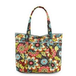 Cotton Cartton pattern handbag duffle bag travel bag214V