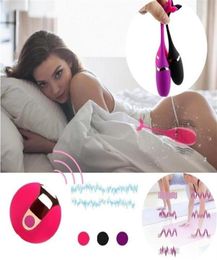 Wireless Remote Vibrator Adult Toys For Couples Dildo G Spot Clitoris Stimulator Vagina Eggs Vibrator For Women220L6459908