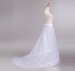 Novia Enaguas Underskirt Wedding Skirt Slip Wedding Accessories Chemise 2 Hoops For A Line Tail Dress Petticoat Crinolin81604397882695