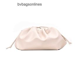 Counter Quality Bottegs Venets Jodie Bags Designer Cloud Bag Pleated Personalized French Womens 2024 New Fashion Single Shoulder Messeng with Original 1:1 Logo