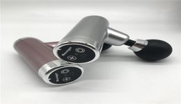 4 Colour Professional Mini USB Electric Fascia Gun Deep Muscle Therapy Vibrator Shaping Pain Relief Massage Gun Body Massager5443644