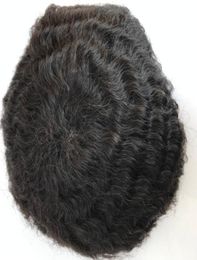 Full Lace Deep Curly Toupee Men Wig Full Lace With Black Curly Toupee Replacement For Men98474585839626