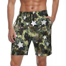 Men's Shorts Bathing Suit Classic Military Camouflage Gym Summer3D Printed Casual Beach Men Design Running Fast Dry Swim Trunks