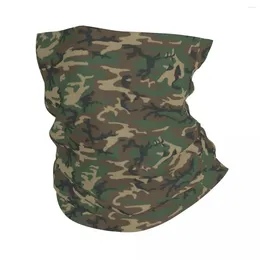 Scarves Army Camouflage Pattern Bandana Neck Cover Printed Jungle Military Camo Magic Scarf Multi-use Headwear Fishing Adult Washable