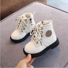 Boots Autumn / Winter 2024 Children's Plush Boys And Girls British Warm Baby Soft Bottom Short