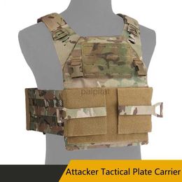 Tactical Vests Attacking Tactical Vest Tactical Plate Carrier Quick Release Design Customise To 10*12 SAPI Medium Protective Plate 240315