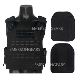 VESTS EMERSONGEars 1000D Nylon Laser Cutter Quick Release Tactical Modular Vest With Mesh Padding 240315