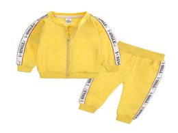 Clothing Sets 2021 2Pcs Kids Tale Fashion Baby Toddler Boys Clothes Set Sweatshirt JacketPants Infant Casual Outfits Suit Fall Co6436921