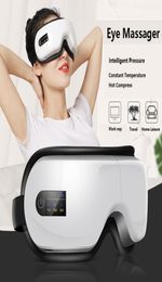 Portable Electric Smart Airbag Vibration Bluetooth SPA Eye Massager Compress Eyes Care Fatigue Therapy Massage Glasses2321153