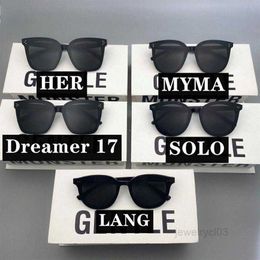GM Sunglasses Mirror Women Men Designer Gentle Monster Oversized Frame Elegant Sun Glasses With Box296yKYXE