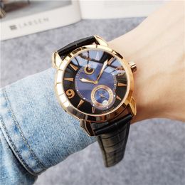 Fashion Full Brand Wrist Watches Men Stainless Steel Case Leather Strap Automatic Mechanical AAA High Quality Luxury Clock UN6