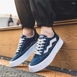 Casual Shoes Men Canvas Fashion Green Classic Breathable Sneakers Street Hip Hop Platform Vulcanized