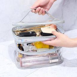 Cosmetic Bags Waterproof Female Storage Make Up Cases Handbags Girl Transparent Makeup Bag Women Travel Toiletries Organiser