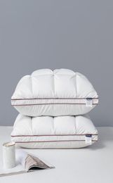 Peter Khanun 4874cm Brand Design 3D Bread White DuckGoose Down Feather Pillows for Sleeping Bed Pillows Home Textile 014 T2007296034962