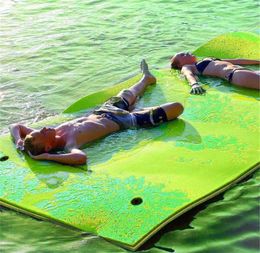 Inflatable Floats Tubes Floating Water Pad TearResistant Cosy XPE Foam Mat For Beach Ocean Lake Relaxing Colchon Inflable Flota7714074