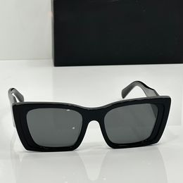 Cat Eye Sunglasses 08Y Black Grey Lenses Women Summer Shades Sunnies Lunettes de Soleil Glasses Occhiali da sole UV400 Eyewear