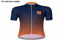 Racing Jackets NO ME GAME Men Classic Retro Cycling Jersey Road Bicycle Clothes Orange Speck Mtb Bike Clothing Ropa3423806