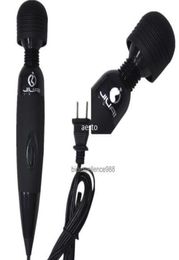 Mini Magic Powerful Multispeed Adjustable Wand Massager Vibrator Black Colour B6911439959