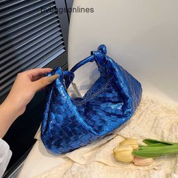 Counter Quality Bottegs Venets Jodie Bags Designer High Beauty Small for Women 2024 New Korean Edition Simple and Fashionable Handheld Shoulder with Real Logo