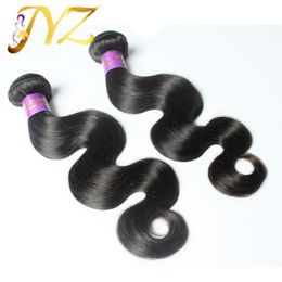 Unprocessed Brazilian Hair Extension 1pcs peruvian Malaysian Indian Virgian Hair Weave 100 Natural Human Hair Bundles Brazilian B93730562