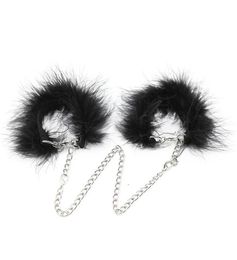 Bondage tied hands and feet copy short feathers small handcuffs feathers black adult supplies couple passionate flirting orgasm su8161638