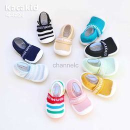 First Walkers Baby anti-slip socks baby shoes nice Colour kids boy shoes for small child soft rubber sole baby floor sneakers baby first walkers 240315