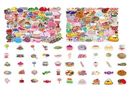 100Pcs Colorful Sweet Candy Stickers For Car Bike Luggage Laptop Skateboard Motor Water Bottle Sticker Decals Kids Toys Teens Gfit8740023