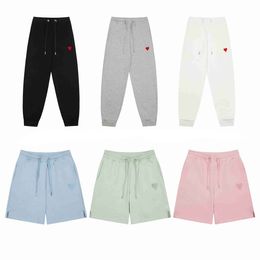 Men and women Designer summer Fashion casual Daily wear shorts pants loose and comfortable Same style for couples Love embroidery pants designer size S-XL