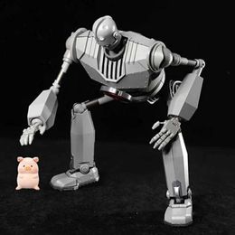 Transformation toys Robots in stock FANTASY JEWEL Transformation FJ TR006 Iron Giant Metallic 30CM Action Figure Robot Toys With Box 2400315