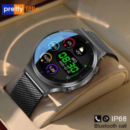 Devices New Bluetooth Call Smart Watch Men S600 IP68 Waterproof Full Touch Screen Sports Fitness Smartwatch Custom Face For Android IOS