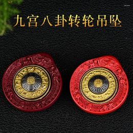 Pendant Necklaces Protective Talisman Charts 's Genuine Necklace Women's Six-Word Mantra Cinnabar Wheel