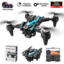 K12 Max drone brushless strong power 3 camera 4k HD Mini Drones With camera dron video shooting folding photography one key landing